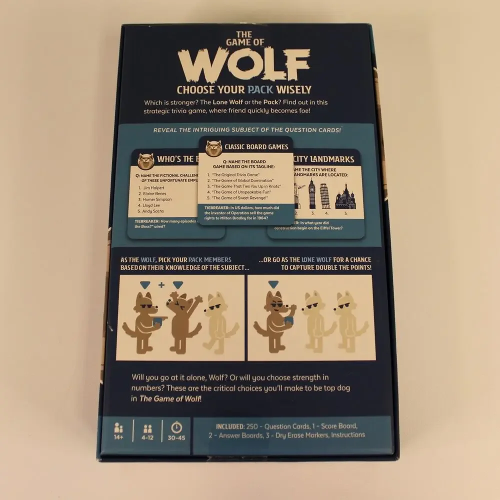 Gray Matters game wolf